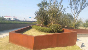 灞桥耐候钢挡土墙